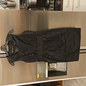 💕YIGAL AZROUEL💕 Sleeveless Black Elastic Waist Mini Dress 10